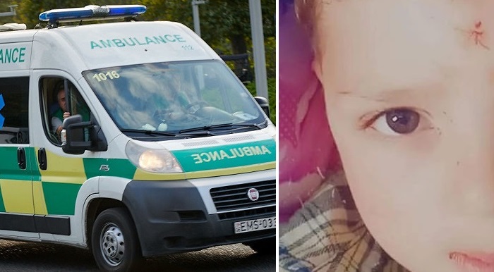 ნახეთ რა დამართა ჩემს შვილს ქუჩის ძაღლმა, შეხედეთ და რამე მოიმოქმედეთ რომ თქვენს შვილებსაც იგივე არ დაემართოთ