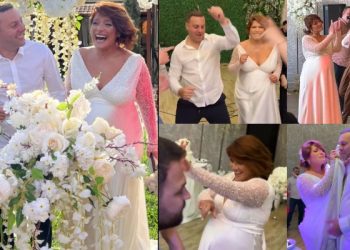 ორსული ნანუკა გულუას ცეკვა ქორწილში – მსახიობმა სცენაზე ცეცხლი დაანთო (ვიდეო)
