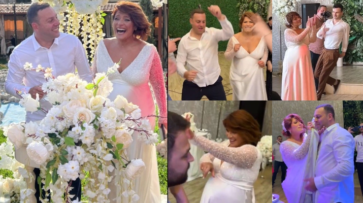 ორსული ნანუკა გულუას ცეკვა ქორწილში – მსახიობმა სცენაზე ცეცხლი დაანთო (ვიდეო)