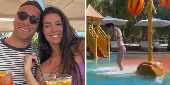 “უზარმაზარი აუზი, პალმები და…” – როგორ სახლში და გარემოში ისვენებენ ლიზა და ირაკლი