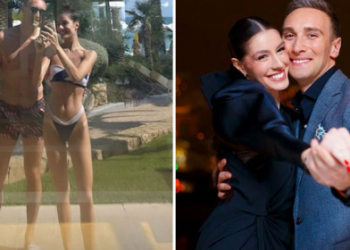 ირაკლი მაქაცარია და ლიზა ჩიჩუა გასართობი ატრაქციონიდან ფოტოს აქვეყნებენ