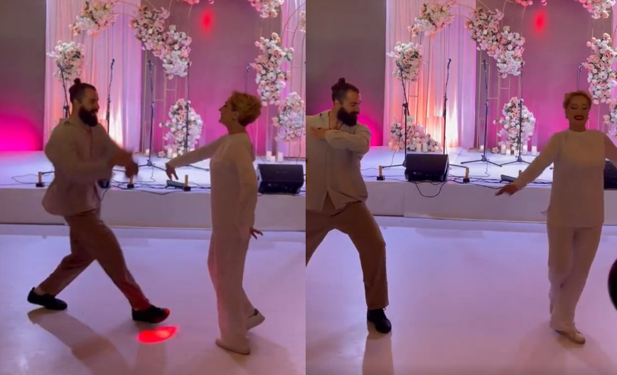 გიორგი გილიგაშვილის და ქეთი ასათიანის შესრულებული „ლაზური“ ცეკვა ქორწილში