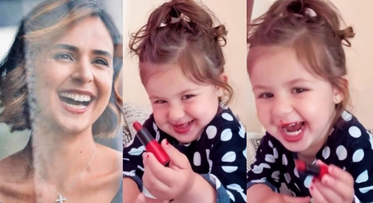 ელის-მარია სააკაშვილი კისკისებს – სოფო ნიჟარაძე შვილის უსაყვარლეს კადრებს გვიზიარებს