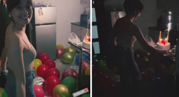 ნახეთ როგორ მიულოცა თაკო ტაბატაძეს ფეხბურთელმა შეყვარებულმა დაბადების დღე