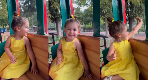 „დედი კაია? ვის უქნევ ხელს?“ – სოფო ნიჟარაძე ელის მარიას უსაყვარლეს ვიდეოს გვიზიარებს