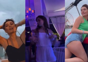 “ეს გოგო ანათებს, ულამაზესი ხარ” – ნახეთ როგორ გაატარა ზაფხულის ცხელი დღეები თაკო ტაბატაძემ რჩეულთან ერთად (ვიდეო)