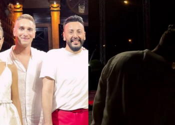 ირაკლი მაქაცარიასა და ლიზა ჩიჩუას რომანტიკული კოცნა – წყვილი ანრი ჯოხაძის კონცერტს  დაესწრო