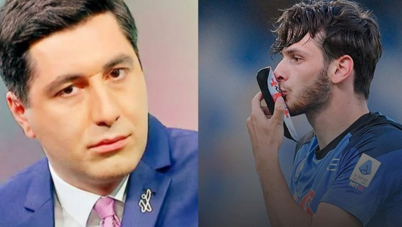 “ძალიან მაგარი ფეხბურთელია, მაგრამ მე ფეხბურთელზე არ მაქვს ლაპარაკი, მის სამოქალაქო პოზიციაზე ვამბობ. მე ჩემი პოზიცია მაქვს და არ შევიცვლი” – ვახო სანაია კვარაცხელას შესახებ