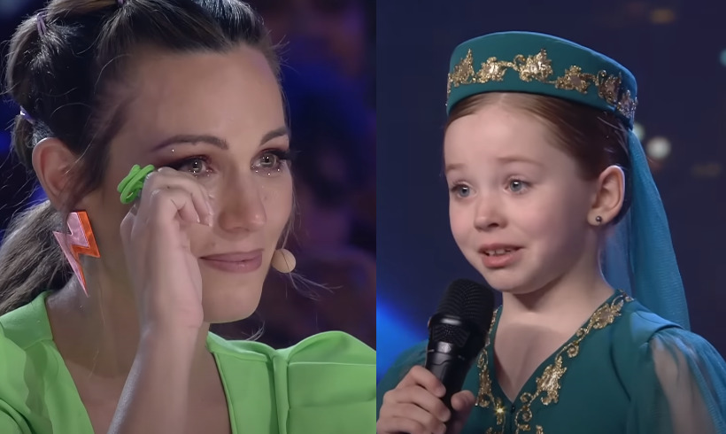 “მე დავბრუნდები” – 8 წლის უკრაინელი გოგონას გამოსვლამ ესპანურ შოუში ჟიური აატირა