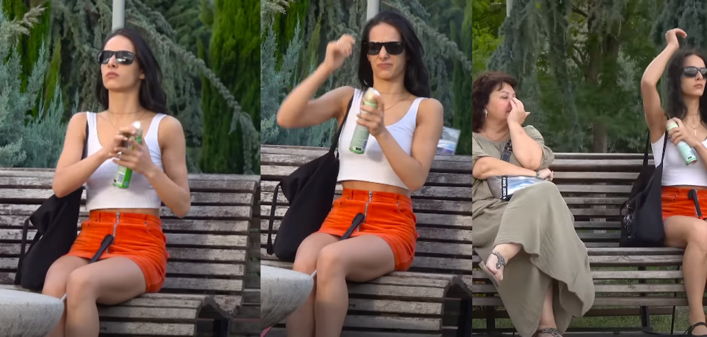 “ვითომ ვერ ხედავს და…” – ქართველი გოგონას საქციელი და გაკვირვებული ხალხი