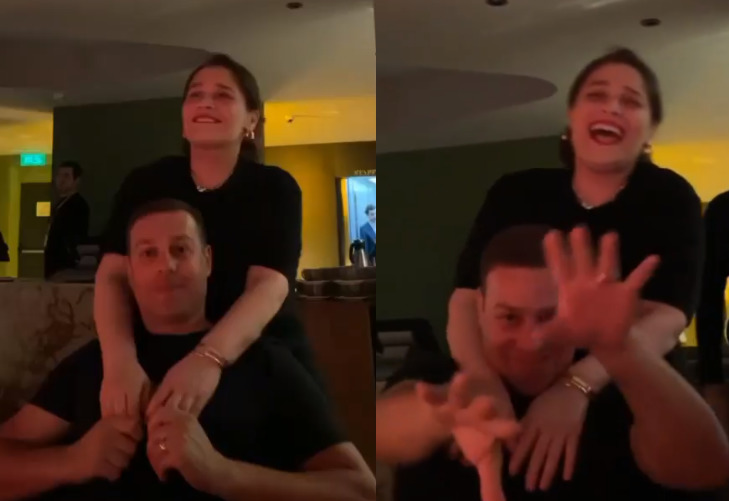 “რა პოზიტიურები ხართ” –  ნანუკა გულუა ქმართან  ერთად გადაღებულ სახალისო ვიდეოს გვიზიარებს