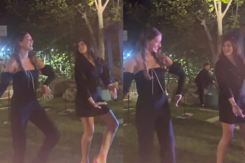 რუსკა ქარქაშაძის და ლიზა ჩიჩუას ცეკვა გიორგი გასვიანის შვილის ნათლობაში – გოგონებმა ოვაციები დაიმსახურეს