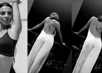 “საოცრება ხარ” – სალომე ჭაჭუას სუპერსექსუალური მოძრაობები აივანზე და აღფრთოვანებული მისი გულშემატკივრები