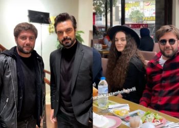 ნოე სულაბერიძე თურქული სერიალების ვარსკვლავებს გადასაღებ მოედანზე ესტუმრა –  ნახეთ რა კადრებს გვიზიარებს თურქეთიდან