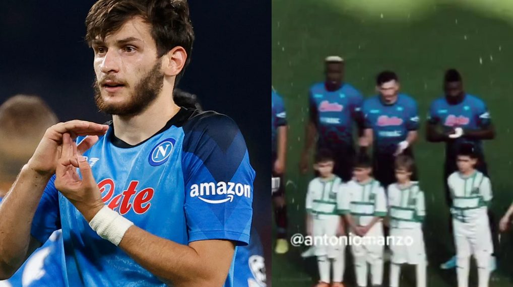 “წავიდა და მეგობრებს მოუყვა” – ნახეთ პატარა იტალიელი ბიჭის რეაქცია როდესაც კვარაცხელია მიესალმა