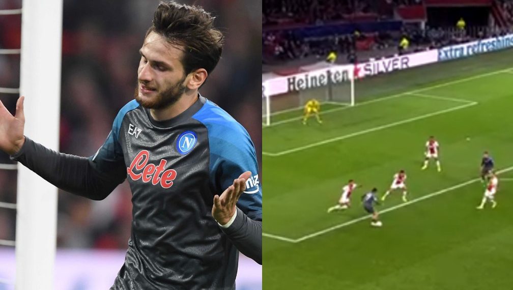 “ვან გოგი ? არა ეს კვარაჯიოა” – ხვიჩა კვარაცხელიას შედევრი გოლი “აიაქსის” კარში (ვიდეო)