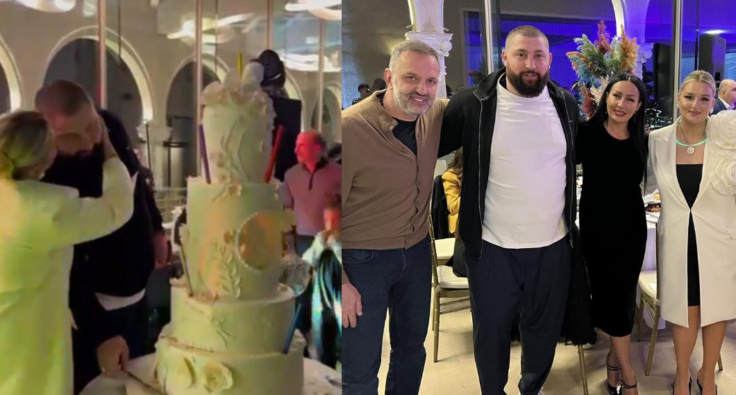 უზარმაზატი ტორტი და ცნობილი სახეები – ნახეთ კადრები ლაშა ტალახაძის მესამე ქალიშვილის ნათლობიდან