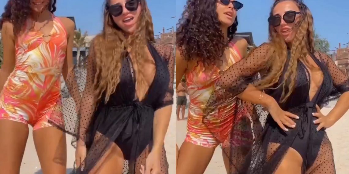 “ეს გოგო საოცრებაა” – ნუცა ბუზალაძის სექსუალური ცეკვა დუბაის სანაპიროდან