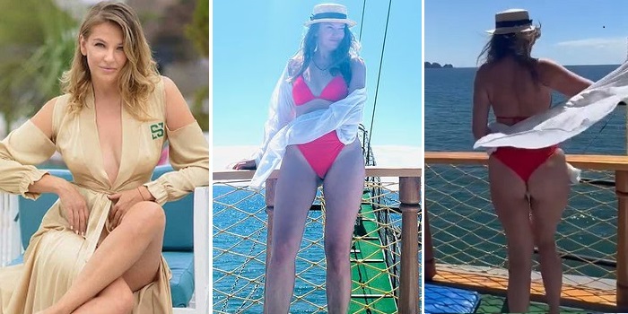 ”ნახევრადშიშველი ანი გიუნტერი ისეთ ფორმაშია ხალხს ყბა ჩამოუვარდა…” – ანიმ ზღვაზე გადაღებული სექსუალური კადრები გაავრცელა