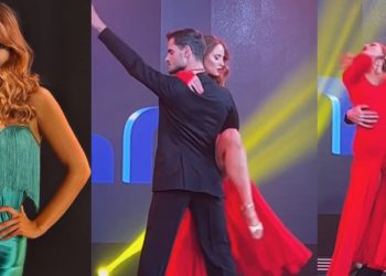 “ცეცხლოვანი ტანგო” – რატი გაჩეჩილაძის და მისი ულამაზესი ცოლის კარინა ლისენკოს თავბრუდამხვევი ნომერი