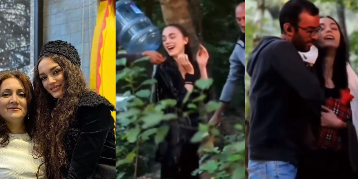 ასე ათბობენ ცივ წყალში ყოფნის შემდეგ ნანა სტამბოლიშვილს – ნახეთ რა ვიდეოს გვიზიარებს მსახიობი