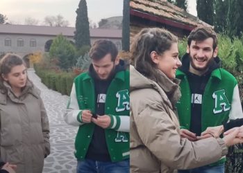 ხვიჩა კვარაცხელია შეყვარებულთან ერთად სამთავროს მონასტერს ესტუმრა – ნახეთ პოზიტიური კადრები