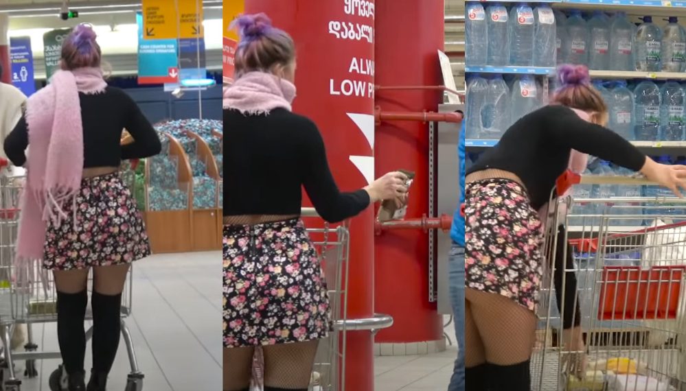 “რას აკეთებ გოგონა ???” – ნახეთ ქართველი გოგოს საქციელი მარკეტებში რამაც ხალხი გააგიჟა