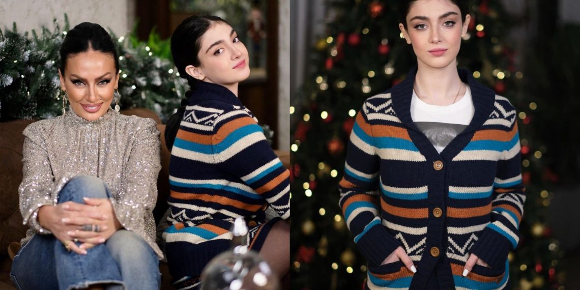 “საოცარი მსგავსება” – ნახეთ ლელა წურწუმიას საახალწლო ფოტოსესია შვილთან ერთად