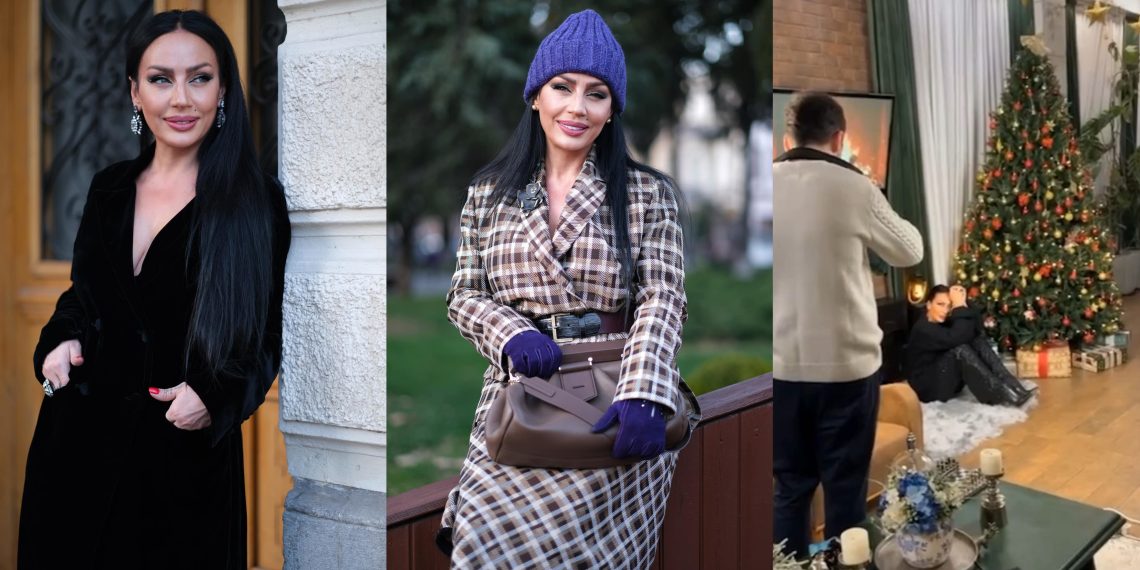 “უზარმაზარი ნაძვის ხე და საოცარი გარემო” – ნახეთ ლელა წურწუმიას საახალწლო ფოტოსესია შვილთან ერთად