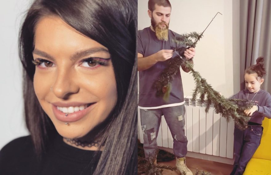 “ასეთი ლამაზი და დიდი ნაძვის ხე ცხოვრებაში არ მქონია” – ნახეთ როგორ მორთო ნაძვის ხე თი მაჭავარიანმა რჩეულთან და შვილებთან ერთად