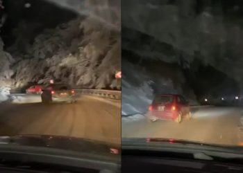 წივილი და კივილი, საკუთარი გზიდან გადავარდა თავად გადაიღეს მობილურით – რა მოხდა ახლახანს ?