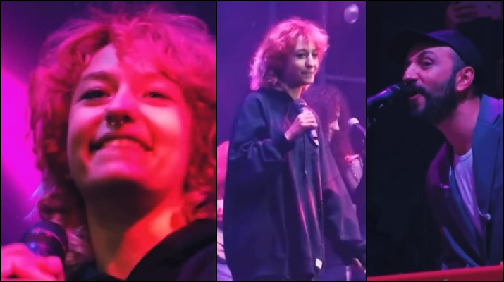 სტეფანესა და მისი შვილის, სტეფანიას დუეტი სოციალურ ქსელს იპყრობს – გოგონამ მამასთან ერთად „გაიღიმე“ შეასრულა