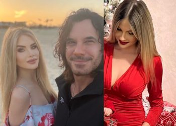 “ლამაზი ოჯახი” – ნახეთ მარიო ჩიმაროს საახალწლო ფოტოსესია 21 წლით უმცროს მეუღლესთან და პატარა შვილთან ერთად