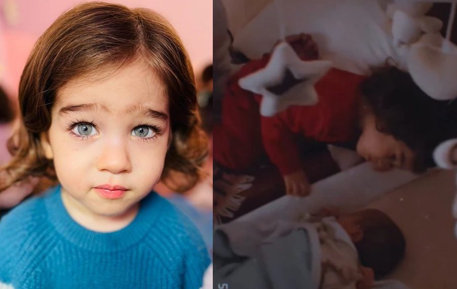 როგორ ეფერება მძინარე ძმას პატარა ჯერი – ანი ბებია შვილების ვიდეოს აქვეყნებს