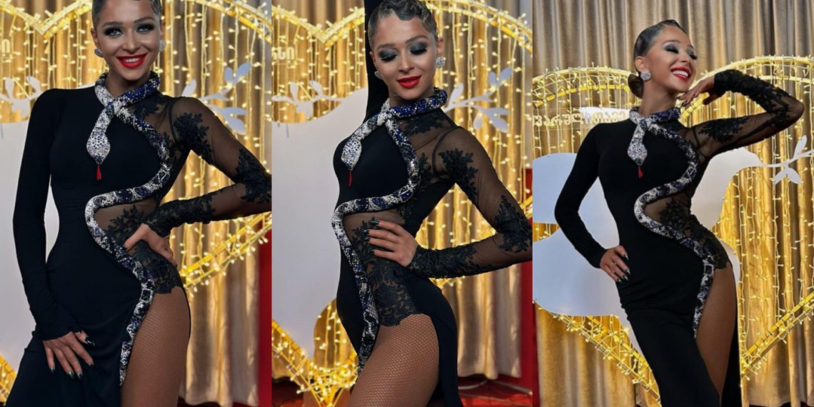 ბაბი კირკიტაძე ლაშა ჯოხაძის მიერ შექმნილ კაბაში ბრწყინავს – მომღერალი ახალ ფოტოებს აქვეყნებს