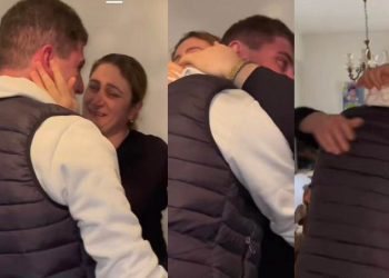 ემიგრანტი დედა-შვილის შეხვედრა 15 წლის შემდეგ – ცრემლებს ვერ შეიკავებთ