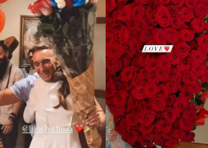 “წითელი ვარდები და…” – ლიზა ჩიჩუა იუბილარია – ნახეთ როგორ მიულოცა ირაკლი მაქაცარიამ მეუღლეს დაბადების დღე