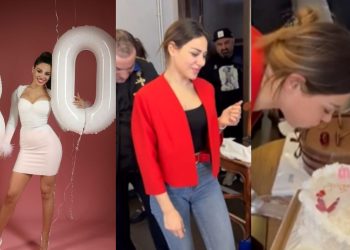 თათა გიორგობიანი 30 წლის გახდა – ნახეთ როგორ მიულოცეს თათა გიორგობიანს თანამშრომლებმა დაბადების დღე