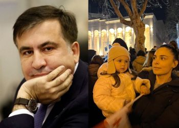 “ჩემი ორი ყველაზე დიდი სიხარული აქციაზე” – ნახეთ რა ფოტოს აქვეყნებს მიხეილ სააკაშვილი