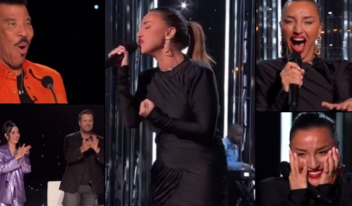 ნახეთ ვიდეო როგორ წამოუდგა ფეხზე American Idol-ის ჟიური ნუცა ბუზალაძეს – “ემოციებს და გაოცებას ვერ მალავდა ვერავინ”