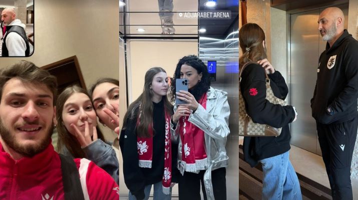 სალომე ღვინიაშვილი ოჯახთან ერთად საფეხბურთო მატჩს დაესწრო – ტელეწამყვანი ფოტოებს გვიზიარებს