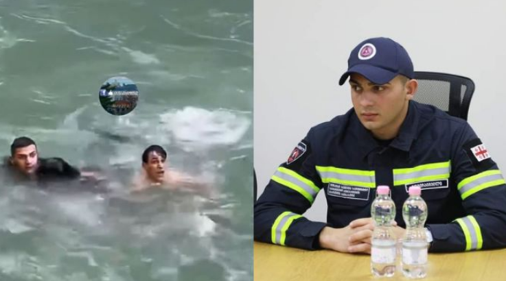 გაიცანით ბიჭი, რომელმაც აღდგომის დღეს მდინარეში მოზარდი დახრჩობას გადაარჩინა – ნახეთ ემოციური ვიდეო