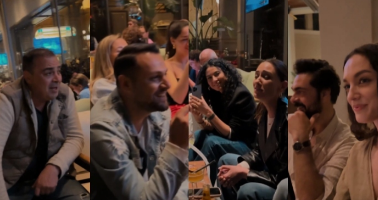 „ყოველ სნეულებაზე სიყვარული ძნელია” – დათო ხუჯაძე, ნინი ბადურაშვილი, დათუნა მგელაძე, ნანუკა სტამბოლიშვილი და ჰალილ იბრაჰიმ ჯეიჰანი სუფრასთან ერთად მღერიან