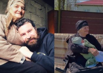 ნათელა ბებომ 78 წლის იუბილე შვილთაშვილთან აღნიშნა – გივიკო დიდია ემოციურ კადრებს გვიზიარებს