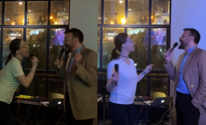 “სიყვარული დაფრინავს” – ბაბი კირკიტაძე და ანრი ჯოხაძე ერთად ამღერდნენ