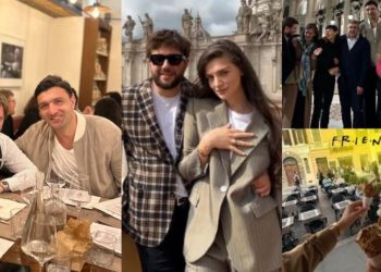 ნოე სულაბერიძე და ზაზა ფაჩულია მეუღლეებთან ერთად იტალიაში მოგზაურობენ – კადრები რომაული არდადეგებიდან