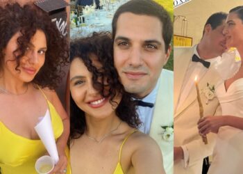 მარიამ გეგუჩაძე თაკო ნაცვლიშვილის ქორწილიდან კადრებს გვიზიარებს