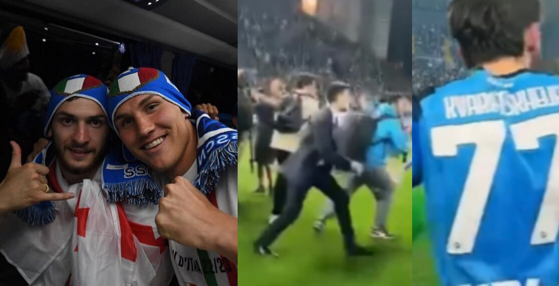 როგორი იყო კვარას პირველი ემოციები საფინალო სასტვენის შემდეგ – ის, რაც აქამდე არ გინახავთ