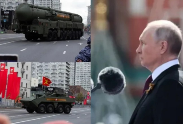 რუსეთში საბრძოლო ტექნიკის დეფიციტია – რა მოხდა მოსკოვის წითელ მოედანზე აღლუმის დროს