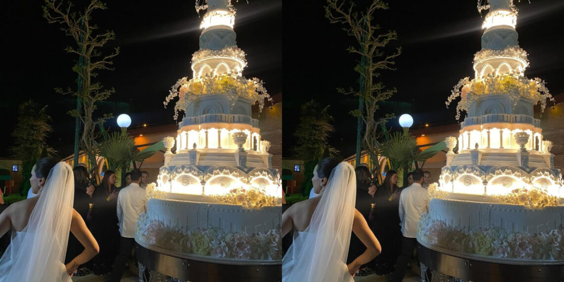 ასეთი დიდი ტორტი ნანახი არ გექნებათ – ნახეთ მცხეთაში გამართული ქორწილიდან კადრები, სადაც რამდენიმესართულიანი ტორტი ჰქონდათ